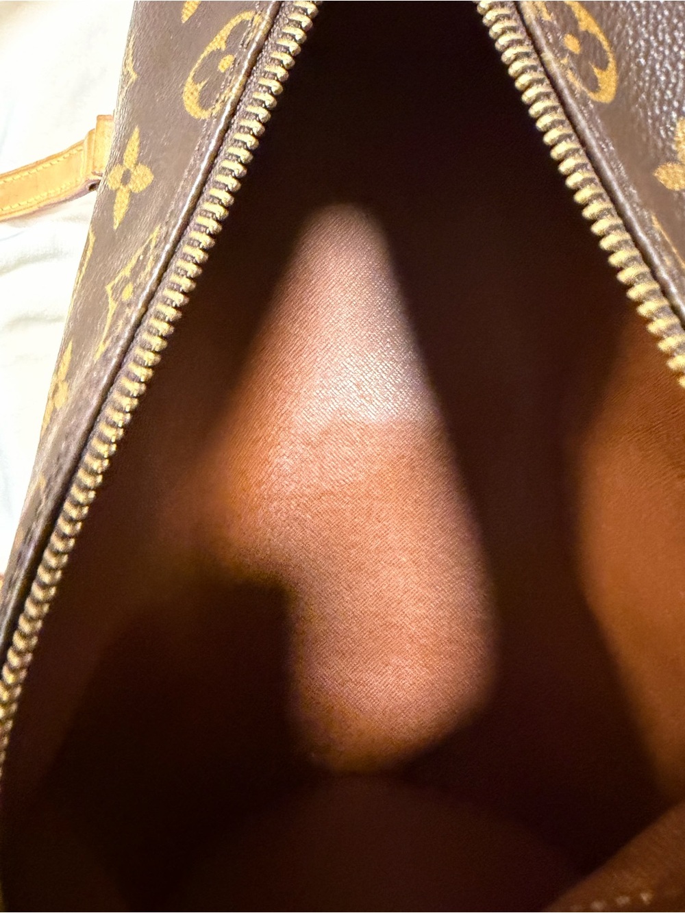 Louis Vuitton Monogram Papillon 26 Shoulder Bag in Brown and Tan - Picture 3 of 5